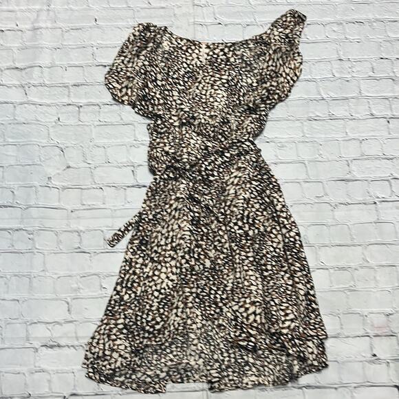 Free People French Quarter Wrap Dress Ruffles S - Picture 2 of 4